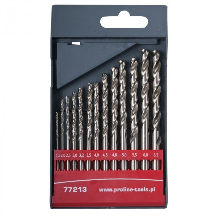 Set burghie metal hss 135&deg; in caseta 1.5-6.5mm - 13p.