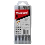 Makita B-54704 - Set burghie SDS-Plus 6-10 mm 5 bucati beton armat