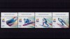 Timbre Romania 2018, LP 2180, J.O. Iarna Coreea de Sud, MNH, Serie+Tabs