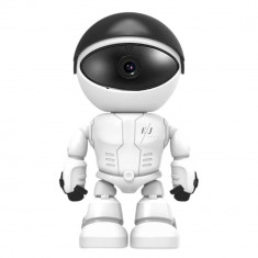 Robot baby monitor,camera supraveghere wireless, HD 1080P, senzor de miscare, rotire automata 360°, vedere nocturna, infrarosu