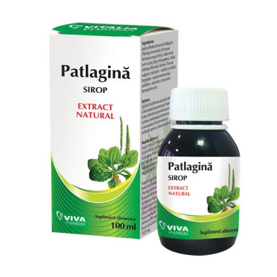 SIROP PATLAGINA 100ML foto