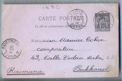 AX 279 CP VECHE -MAURICE COHEN - COMPOZITOR -BUCURESTI - 1886 foto