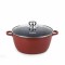 SEMIOALA ALUMINIU+CAPAC 26X12CM, 5.3 L, CALABRIA, COOKING BY HEINNER