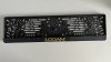 Suport Numar Logan - Set 2 Bucati - Prindere Placute Inmatriculare Auto, Plastic ABS