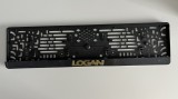 Suport Numar Logan - Set 2 Bucati - Prindere Placute Inmatriculare Auto, Plastic ABS