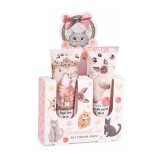 Cumpara ieftin Set 2 creme maini, 1 pila unghii aroma Vanilie si Caramel, Bomboane II 10 x 3 x 16 H, 2 x 30 ml