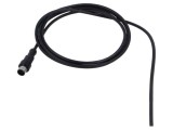 Conector M12 mufă tată drept aurit AMPHENOL 20-80&deg;C