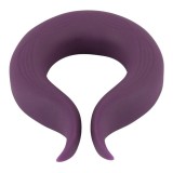 Inel vibrator pentru penis COUPLES CHOICE Couple&rsquo;s Ring, 10 funcții de vibrație, rezistent la apă, diametru 3.7 cm, mov