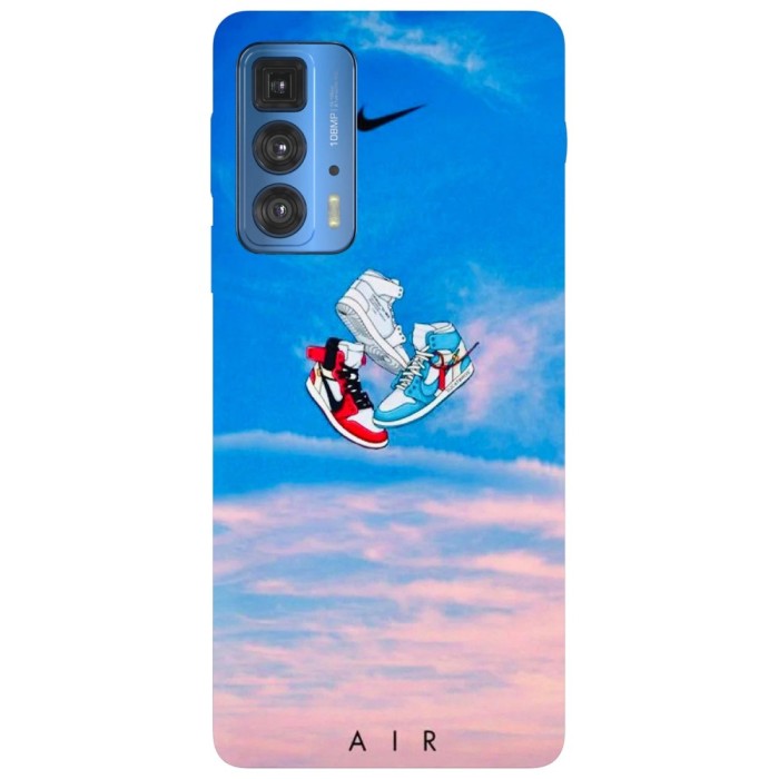 Husa compatibila cu Motorola G20 model Nike air, Silicon, TPU, Viceversa