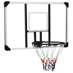 vidaXL Panou de baschet, transparent, 106x69x3 cm, policarbonat 93668
