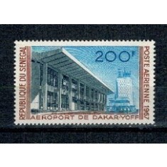 Senegal 1967 - Aeroportul Dakar, neuzat