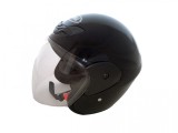 Casca Scuter/Moto Awina TN8661 Negru Lucios, Marime XS, Omologata