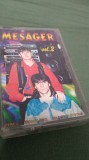 CASETA AUDIO MESAGER VOL 1 ORIGI8NALA ESTE CARCASA DE VOL 2 ,DAR E VOL 1