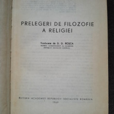 PRELEGERI DE FILOZOFIE A RELIGIEI de HEGEL 1969