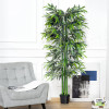 Outsunny Planta de Bambus Artificial in Ghiveci 180cm pentru Interior si Exterior