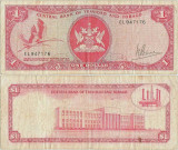 1977, 1 dollar (P-30a) - Trinidad si Tobago