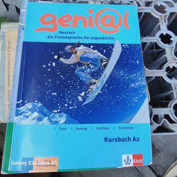 Manual de Limba Germana - Genial. Deutsch als Fremdsprache fur Jugendliche. Kursbuch A2