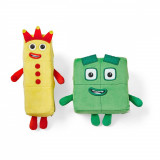 Set mascote din plus Numberblocks - Trei &amp; Patru PlayLearn Toys, Hand2Mind
