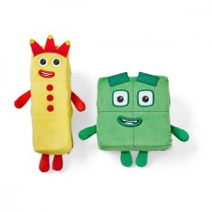Set mascote din plus Numberblocks - Trei &amp; Patru PlayLearn Toys
