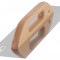Strend Pro Premium, cu m&acirc;ner din lemn, 580x130 mm, 0,7 mm, drept, din oțel inoxidabil