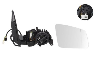Oglinda exterioara Mercedes Clasa B (W246), 09.2014-; Clasa B (W246), 09.2014-, Dreapta, reglare electrica; fara carcasa; incalzita; geam asferic; cr foto