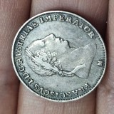 Imperiul Austro - Ungar 1/2 LIRA 1823 M , argint , rara , cu detalii bune