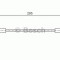 Conducta / cablu frana AUDI A4 (8D2, B5) (1994 - 2001) BOSCH 1 987 476 717