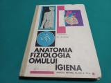 ANATOMIA FIZIOLOGIA OMULUI IGIENA * MANUAL PENTRU CLASA A VII-A / I. MIHĂILESCU / 1969 * 4 4 4/6