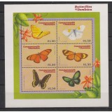 DOMINICA 2000 FAUNA INSECTE FLUTURI