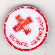 bnk ins Insigna Crucea rosie - Echipa igienizare