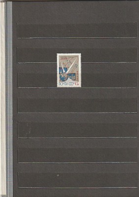 URSS - TELECOMUNICATII COSMOS STATIA MOLNIA - 1966 MNH foto