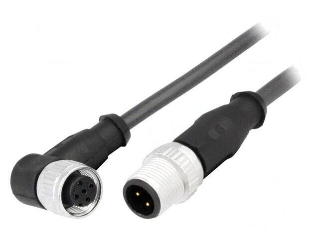 Cablu senzori automatizări M12-M12 1m