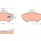 TRW GDB1366 COTEC set placute frana,frana disc
