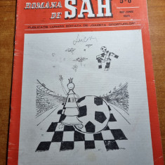 revista romana de sah mai-iunie 1990-campionul mondial pentru cadeti si juniori