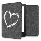 Husa pentru Kindle Paperwhite 11, Textil, Gri, Kwmobile, 56260.03