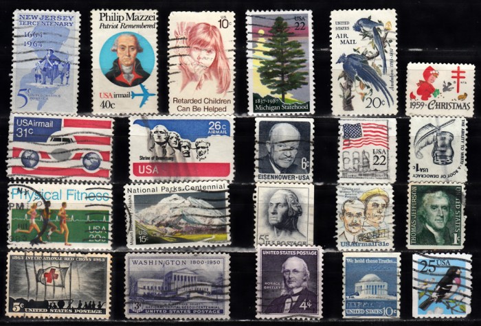 A7 T1 79 - Timbre foarte vechi - America