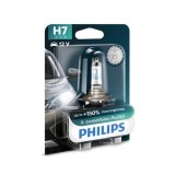 Bec Far Philips H7, 55W, 12V, X-Treme Vision Pro150 - Lumina Halogen Puternica, Vizibilitate Sporita