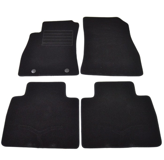 Covorase mocheta Nissan Juke 2010- Negre, set de 4 bucati AutoDrive ProParts