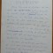 Manuscris olograf Geo Bogza, Legamantul, 7 pagini
