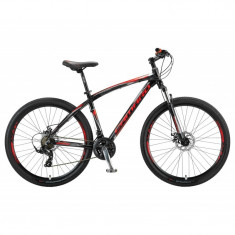 Bicicleta MTB Umit Camaro 2D , Cadru 18&amp;quot; , 21 Viteze , Culoare Negru/Rosu, RoataPB Cod:26610180001 foto