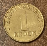 C50 - Moneda foarte veche - Estonia - 1 koroana - 2001