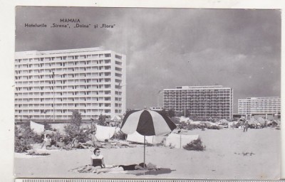 bnk cp Mamaia - Hotelurile Sirena , Doina si Flora - circulata foto