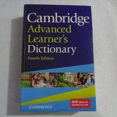 CAMBRIDGE - Advanced Learner's Dictionary