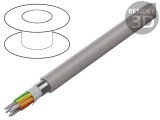 Cablu EcoCable Mini 6x28AWG Gri &Icirc;nchis