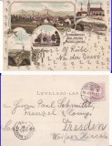 Ocna Sibiului, Cisnadioara, Sibiu- rara- Litografie 1898