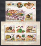 Sao Tome si Principe 2009 - Gastronomie - M&acirc;ncăruri naționale, Colita + Bloc, Cota 18.50 EURO, RARE, MNH