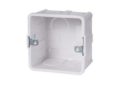 CUTIE montare HIKVISION, pentru montaj ingropat, din PVC, 81 x 78 x 50 mm, alb, &amp;quot;DS-KAB86&amp;quot; foto