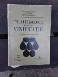 UTILAJ TEHNOLOGIC PENTRU VINIFICATIE - I.D. CEBOTARESCU