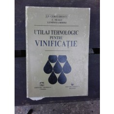 UTILAJ TEHNOLOGIC PENTRU VINIFICATIE - I.D. CEBOTARESCU