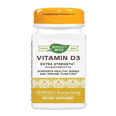 Vitamin D3 2000UI 120 capsule Secom foto